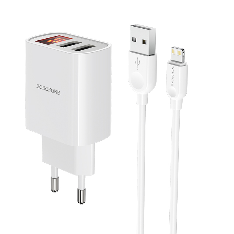 

Кабель Thunderbolt 3 - Thunderbolt 3 Borofone BA58A Mighty 1 м белый, BA58A Mighty