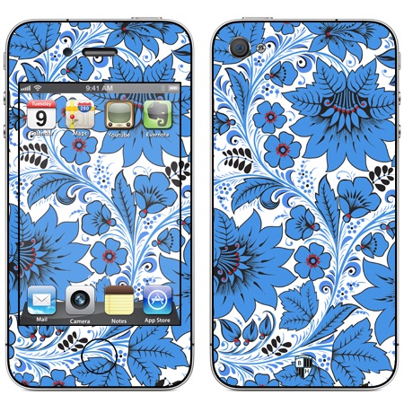 

Наклейка виниловая Black Horn для iPhone 4/4S (Ru 13)