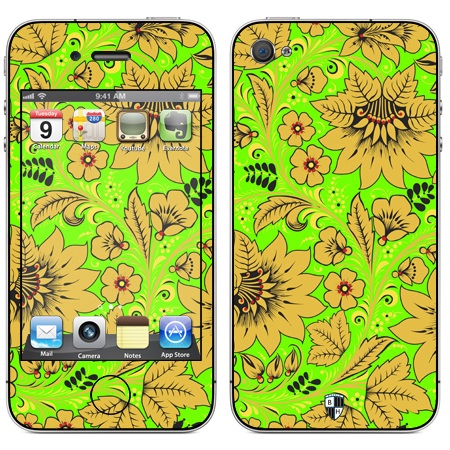 

Наклейка виниловая Black Horn для iPhone 4/4S (Ru 10)