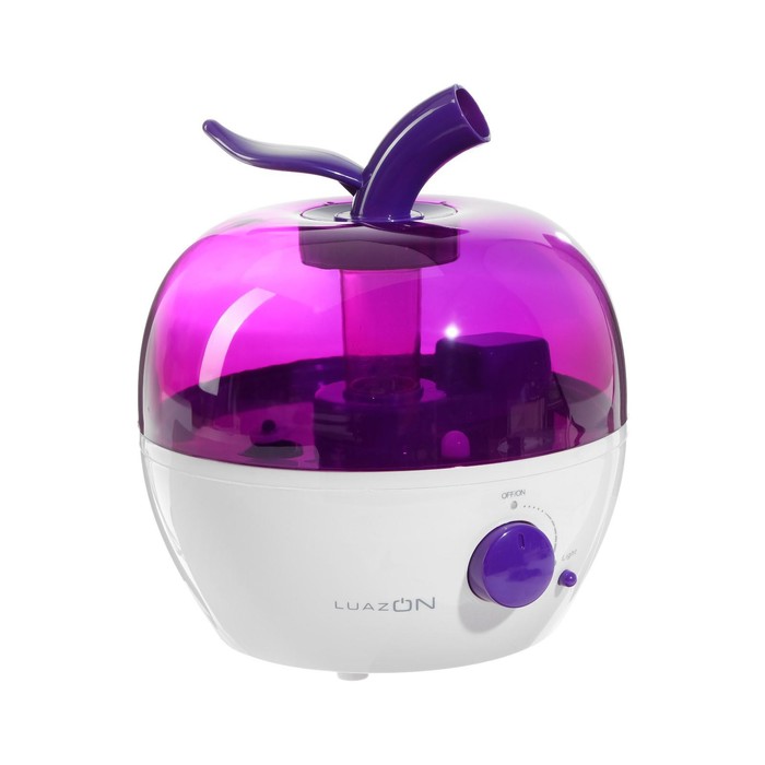 Воздухоувлажнитель Luazon Home HOME LHU-02 White/Purple