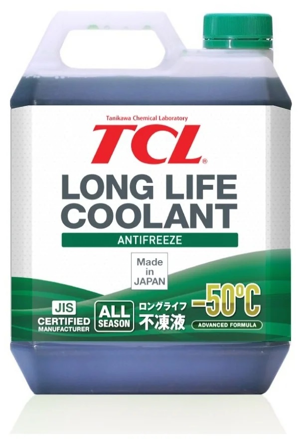 фото Антифриз tcl long life coolant green -50°c 4л