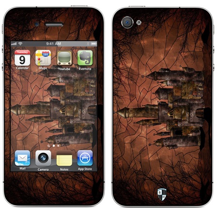 

Наклейка виниловая Black Horn для iPhone 4/4S (Pi 04)