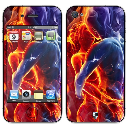 

Наклейка виниловая Black Horn для iPhone 4/4S (Og 05)