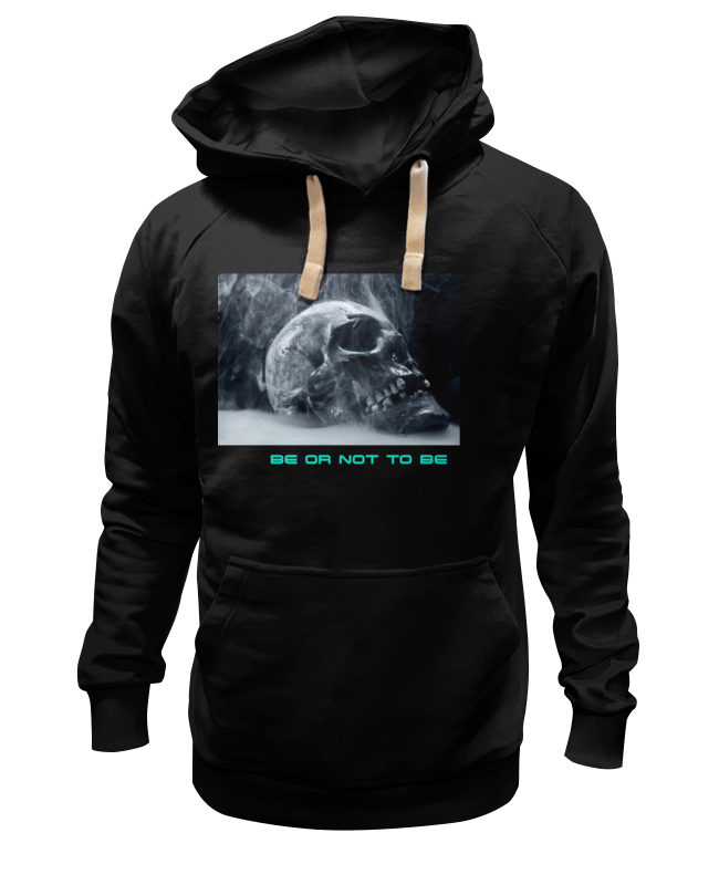 

Худи унисекс Printio Be or not to be черное 2XL, Черный, Be or not to be