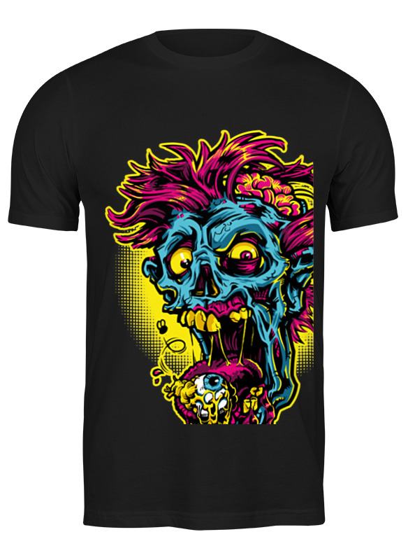 

Футболка мужская Printio Zombie 3703465 черная L, Черный, Zombie 3703465