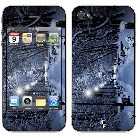 

Наклейка виниловая Black Horn для iPhone 4/4S (Na 25)