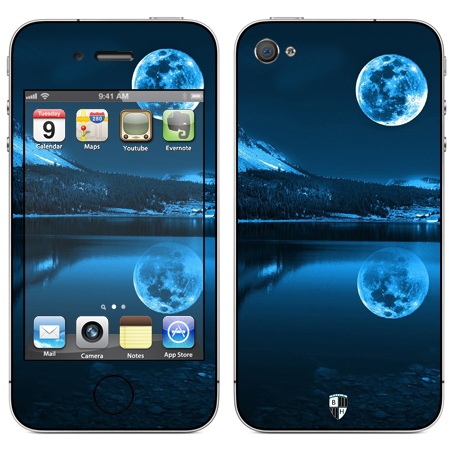 

Наклейка виниловая Black Horn для iPhone 4/4S (Na 20)