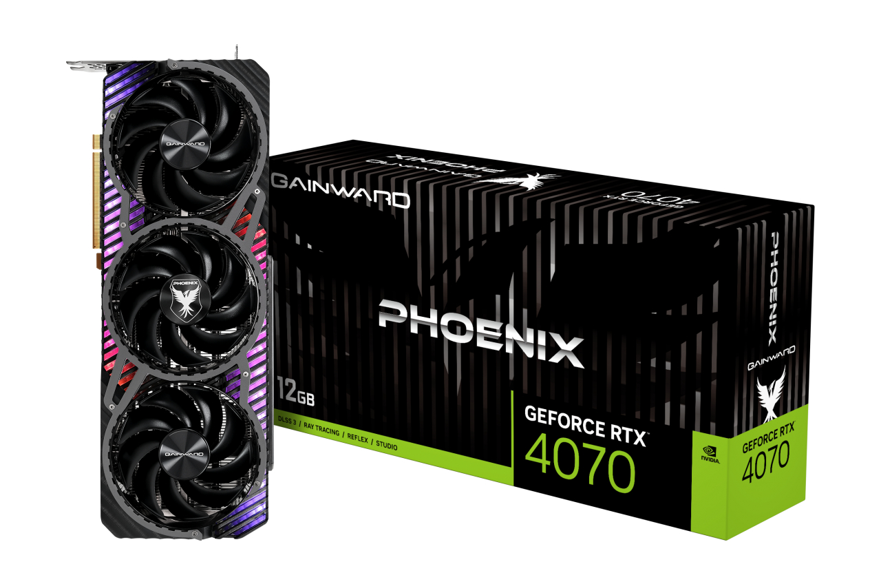 Видеокарта Gainward GeForce RTX 4070 Phoenix (NED4070019K9-1043X)