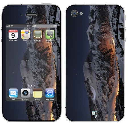 

Наклейка виниловая Black Horn для iPhone 4/4S (Na 18)