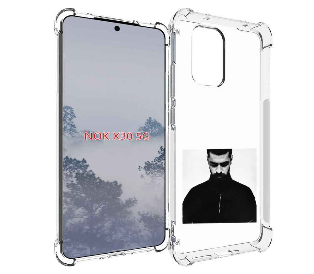 

Чехол MyPads Buster Keaton Miyagi мужской для Nokia X30 5G, Tocco