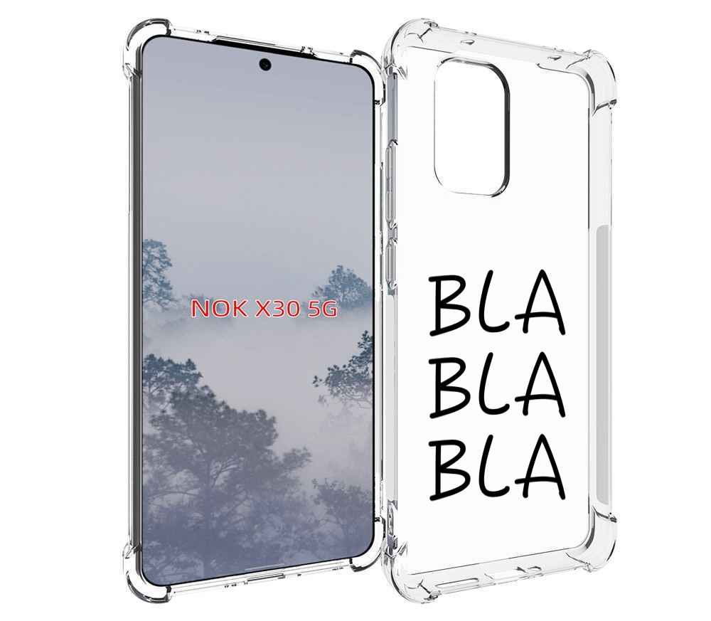 

Чехол MyPads Bla-Bla для Nokia X30 5G, Tocco