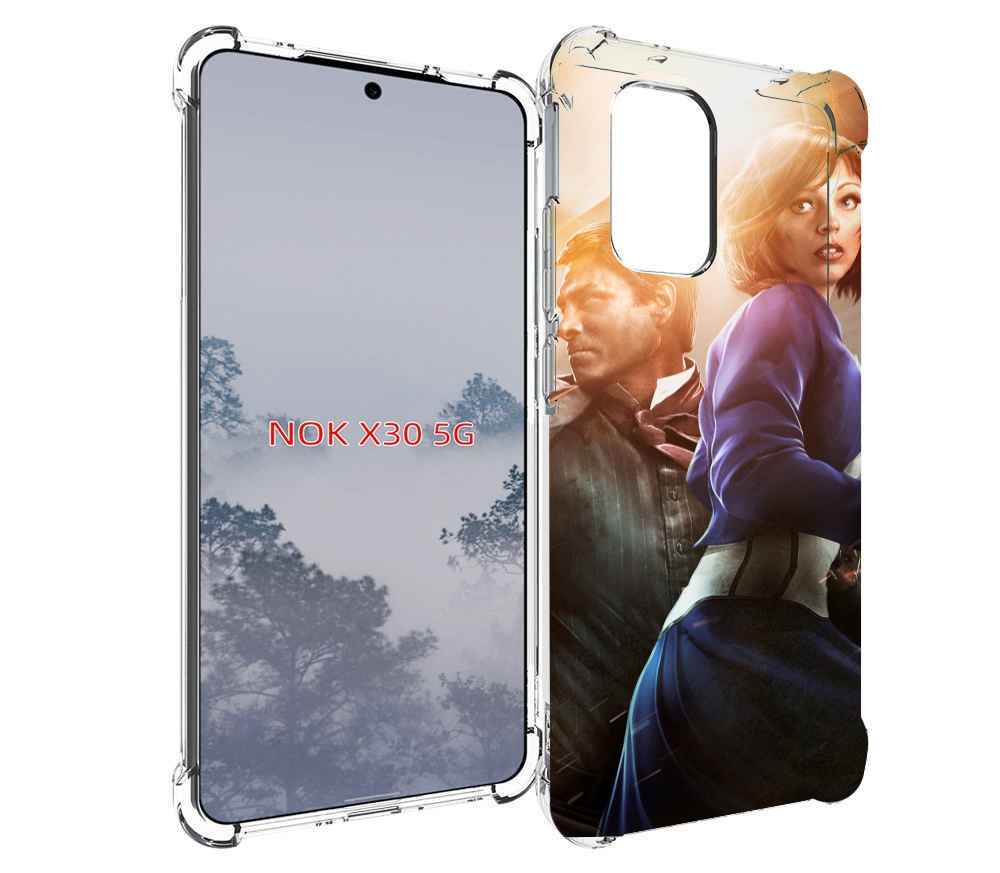 

Чехол MyPads Bioshock Infinite для Nokia X30 5G, Tocco