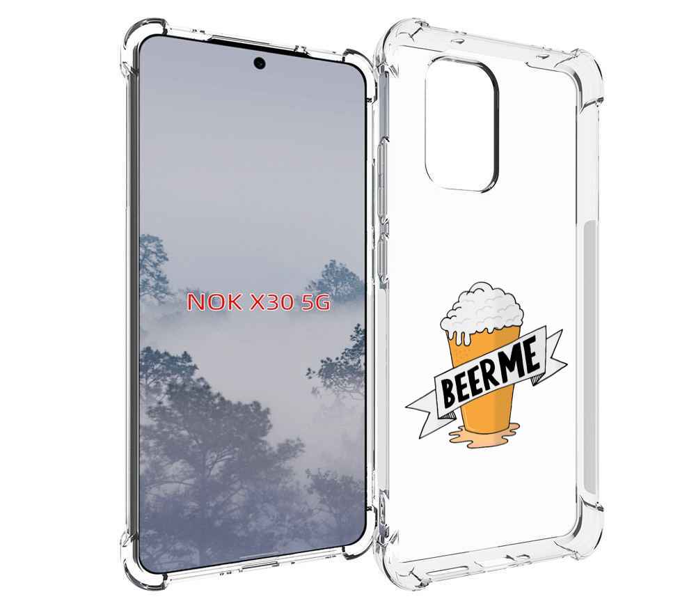 

Чехол MyPads Beer-me для Nokia X30 5G, Tocco