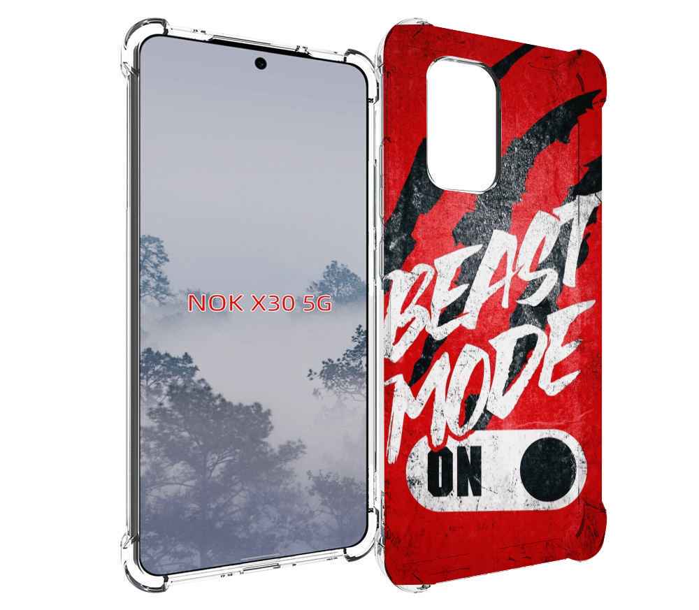 

Чехол MyPads BEAST inside You для Nokia X30 5G, Tocco