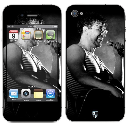 

Наклейка виниловая Black Horn для iPhone 4/4S (Mu 14)