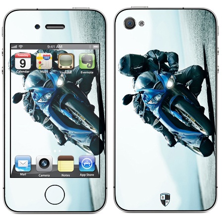 

Наклейка виниловая Black Horn для iPhone 4/4S (Mo 05)