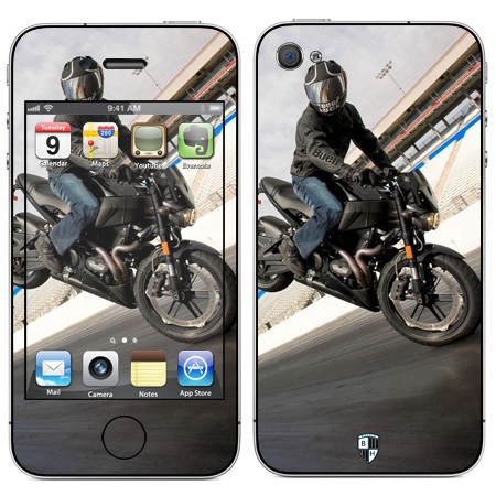 

Наклейка виниловая Black Horn для iPhone 4/4S (Mo 02)