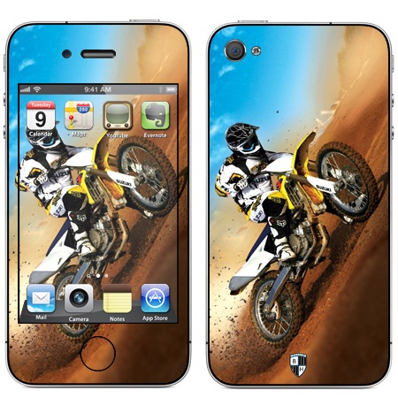 

Наклейка виниловая Black Horn для iPhone 4/4S (Mo 01)