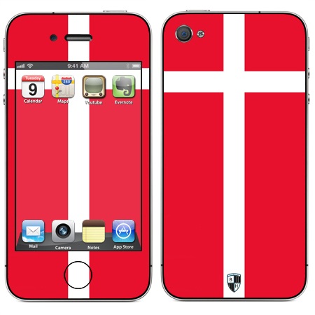 

Наклейка виниловая Black Horn для iPhone 4/4S (Lo 22)