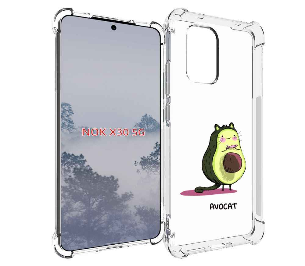 

Чехол MyPads Avocat для Nokia X30 5G, Tocco