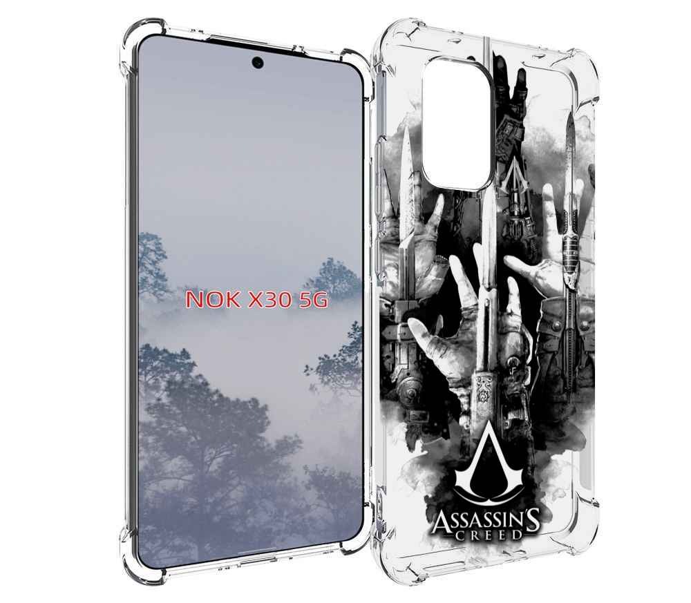 

Чехол MyPads Assassin's Creed скрытый клинок для Nokia X30 5G, Tocco