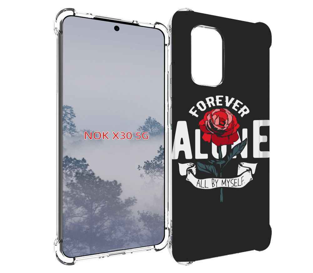 

Чехол MyPads Alone для Nokia X30 5G, Tocco