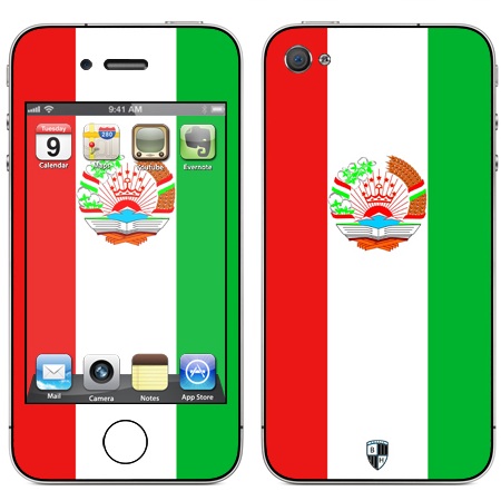 

Наклейка виниловая Black Horn для iPhone 4/4S (Lo 15)