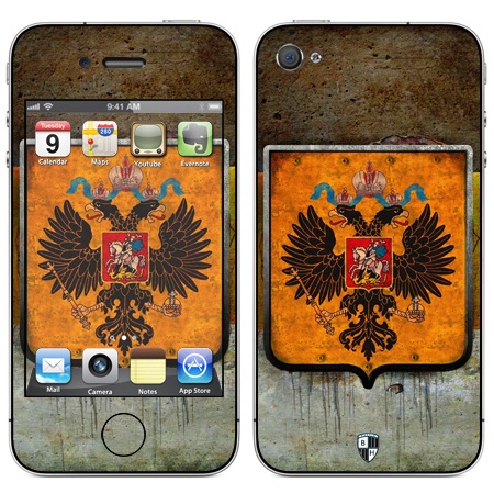 

Наклейка виниловая Black Horn для iPhone 4/4S (Lo 11)