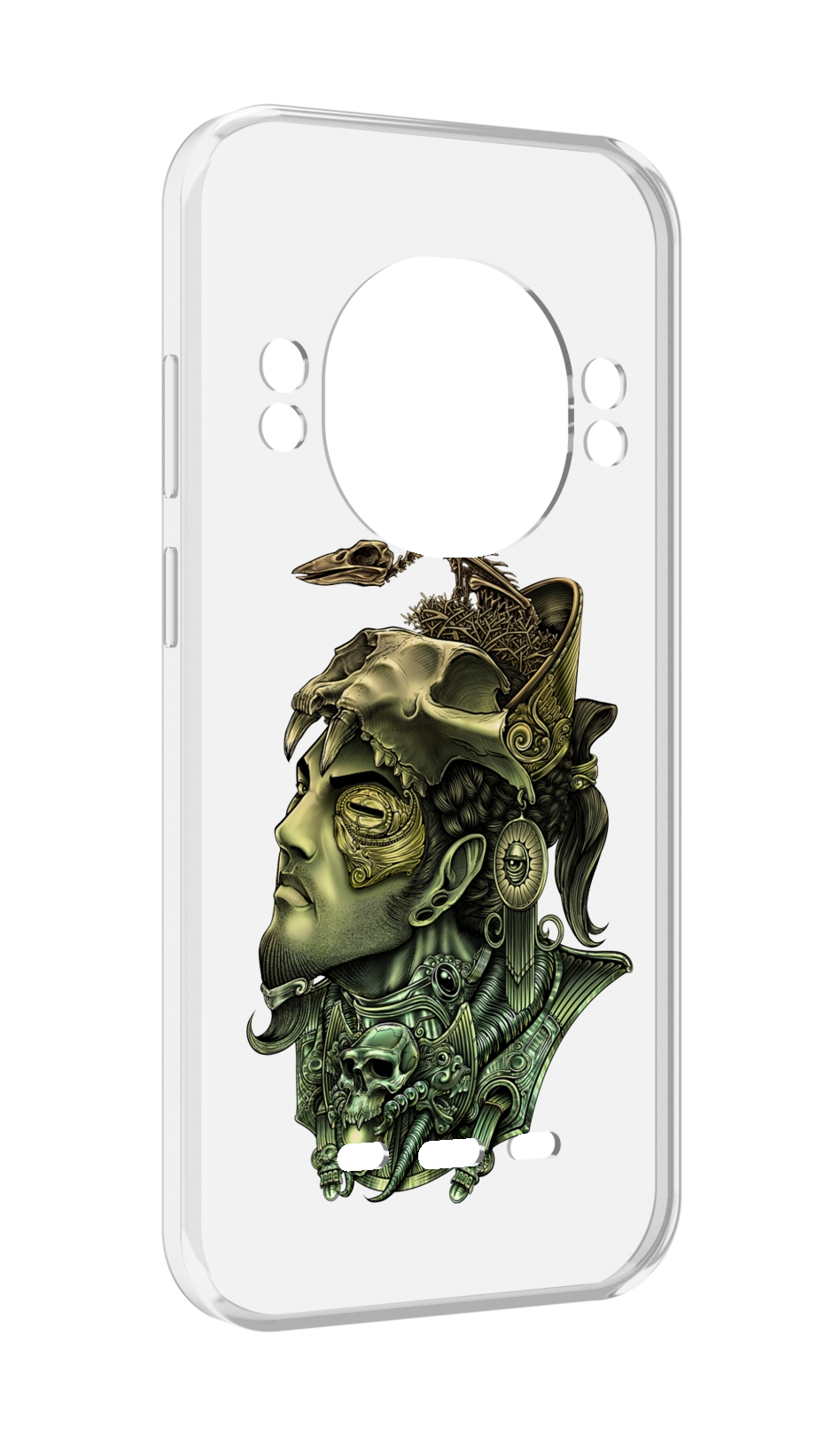 

Чехол MyPads бронзовый воин для UleFone Power Armor 16 Pro, Прозрачный, Tocco