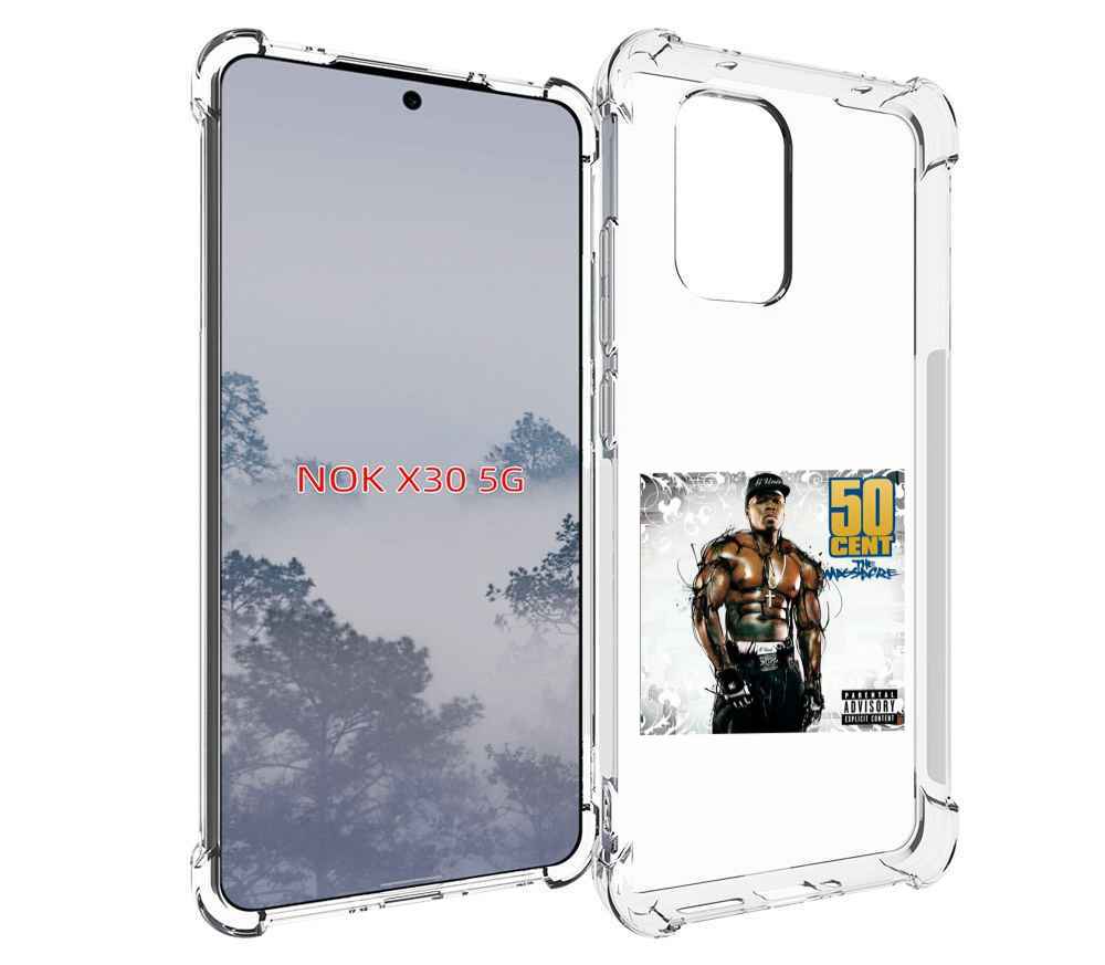 

Чехол MyPads 50 Cent - The Massacre для Nokia X30 5G, Tocco