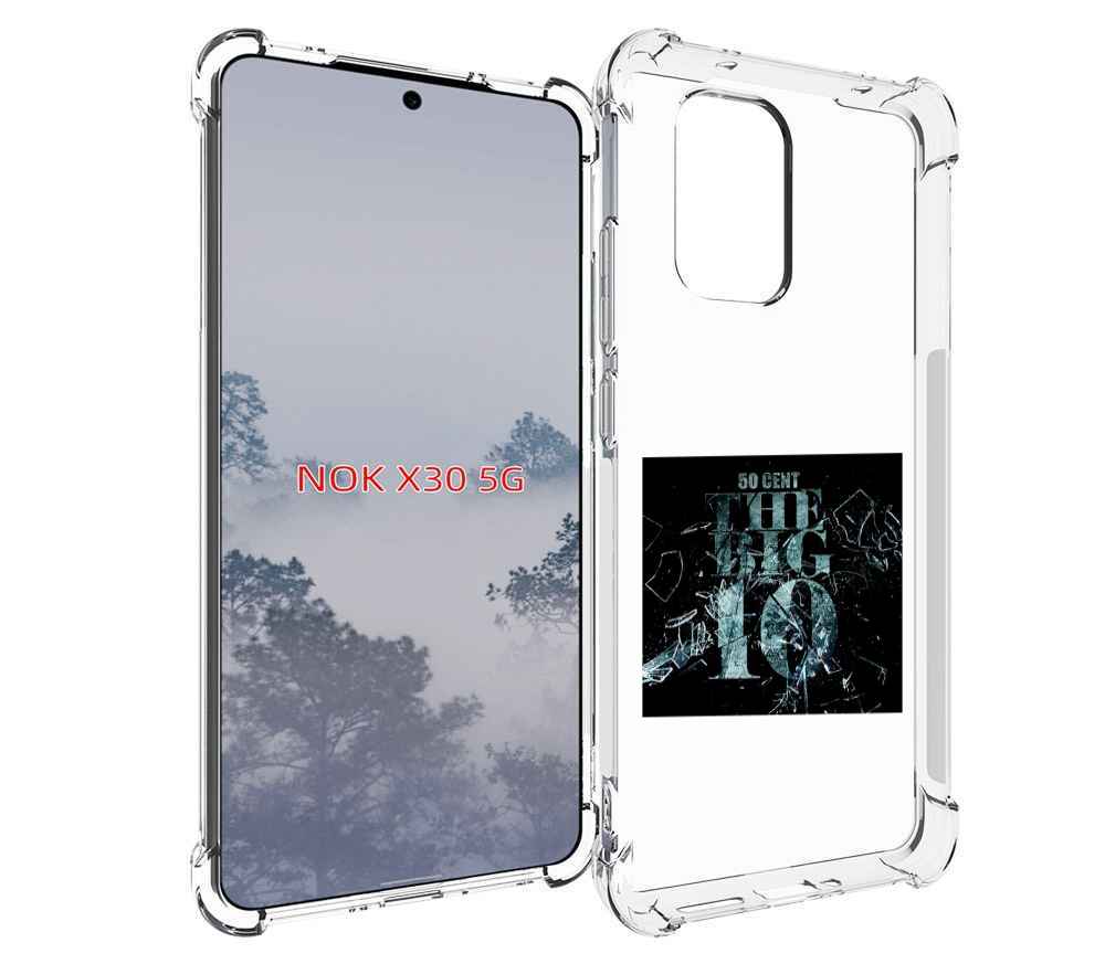 

Чехол MyPads 50 Cent - The Big 10 для Nokia X30 5G, Tocco