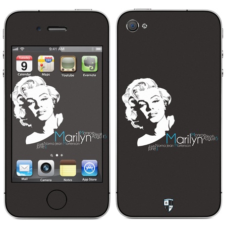 

Наклейка виниловая Black Horn для iPhone 4/4S (Le 13)