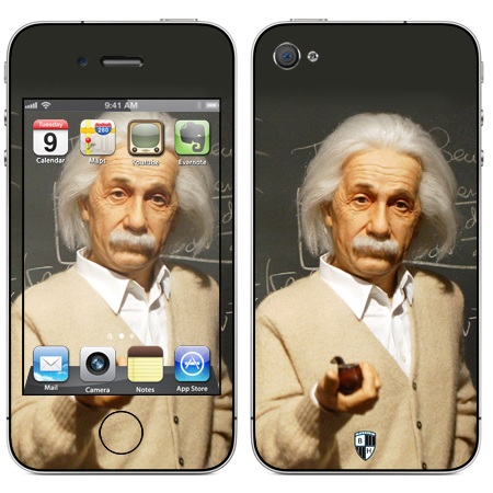 

Наклейка виниловая Black Horn для iPhone 4/4S (Le 07)