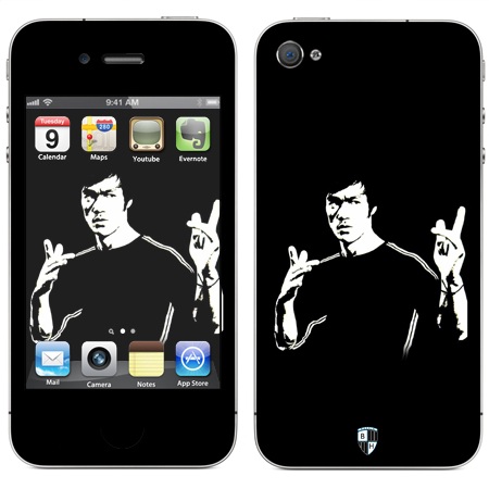 

Наклейка виниловая Black Horn для iPhone 4/4S (Le 01)