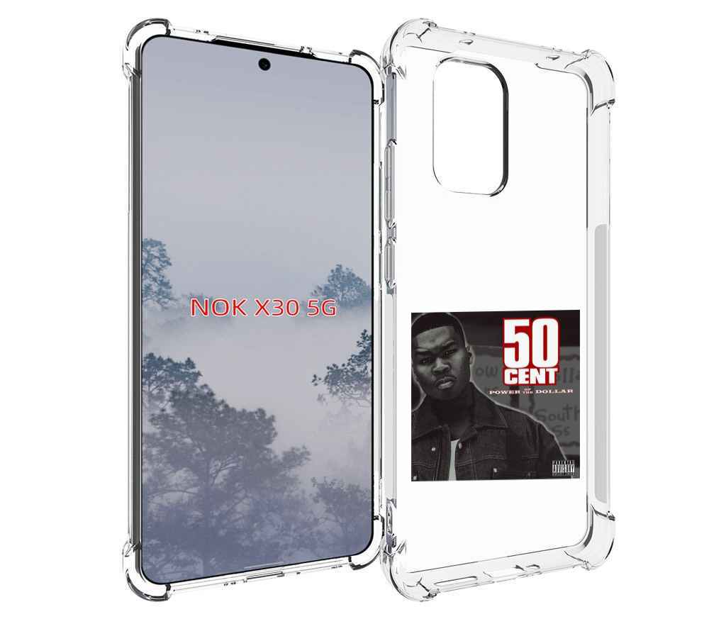 

Чехол MyPads 50 Cent - Power Of The Dollar для Nokia X30 5G, Tocco