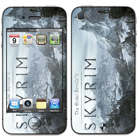 

Наклейка виниловая Black Horn для iPhone 4/4S (Ga 09)