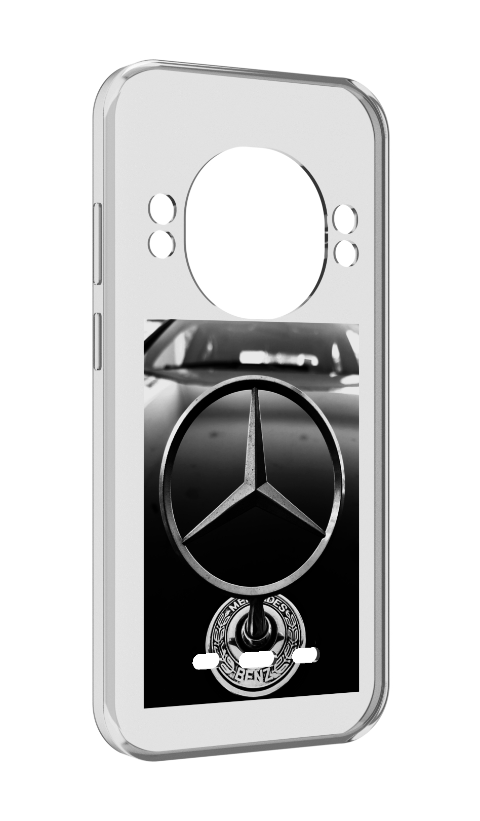 

Чехол MyPads mercedes 6 мужской для UleFone Power Armor 16 Pro, Прозрачный, Tocco