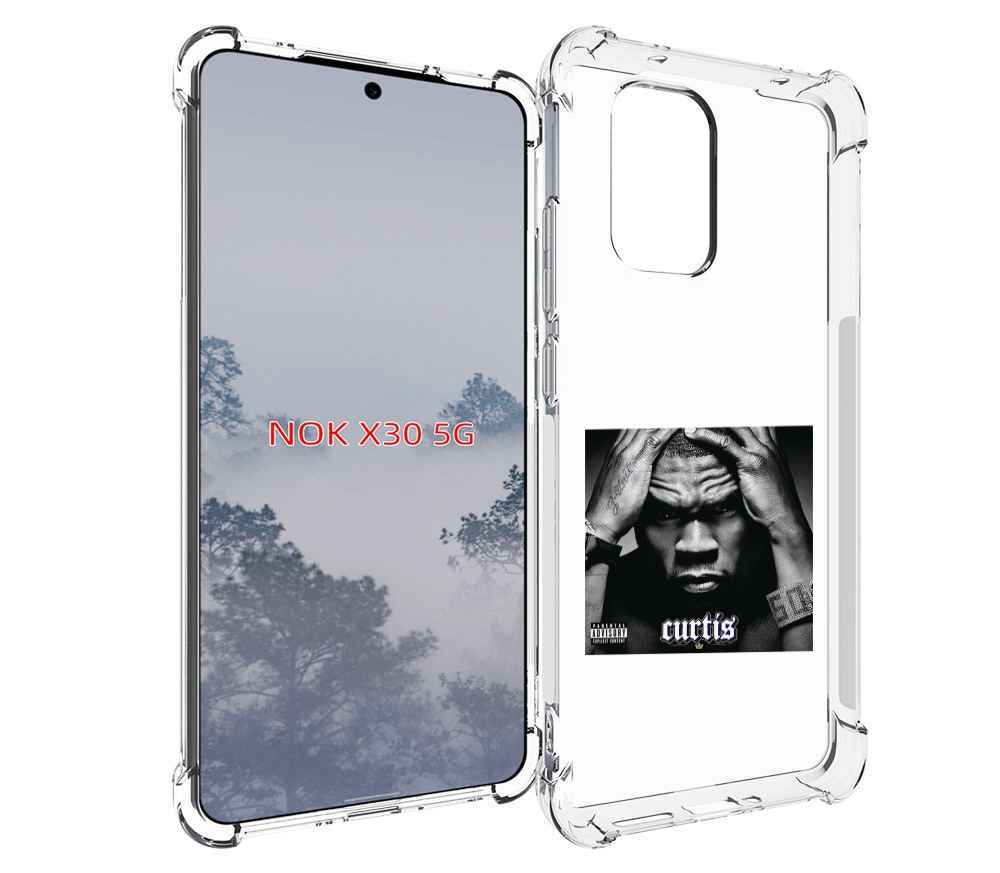 

Чехол MyPads 50 Cent - Curtis для Nokia X30 5G, Tocco