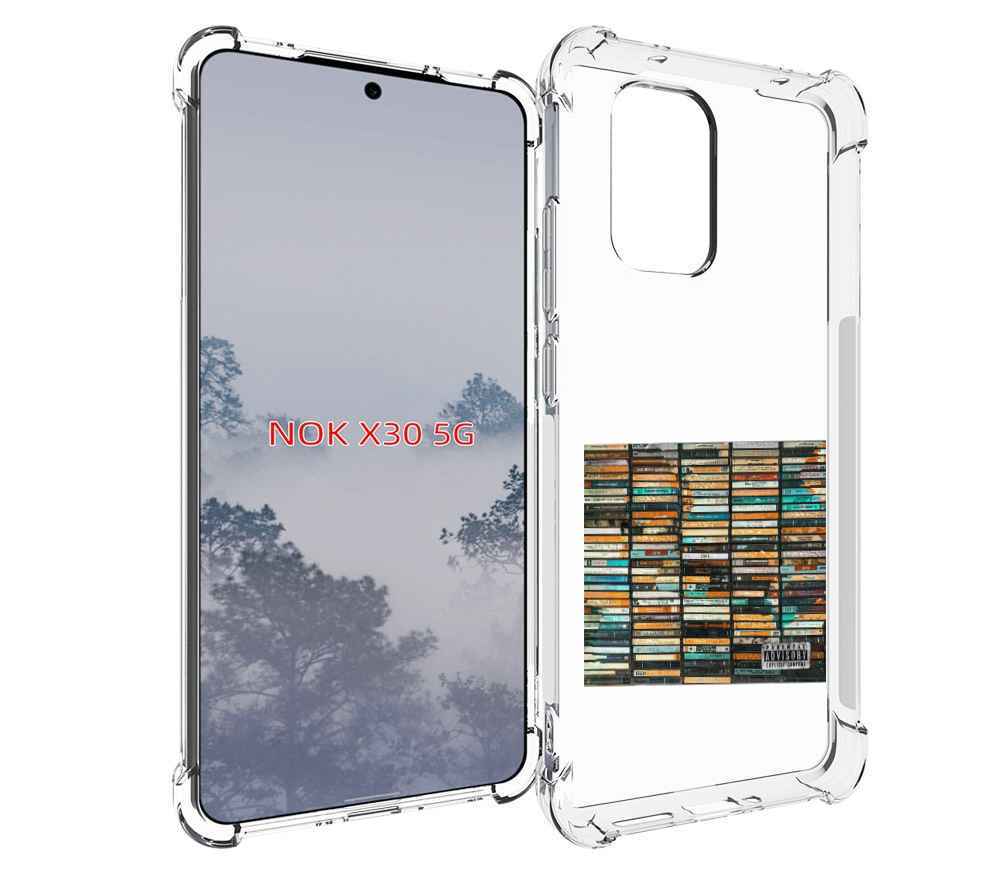 

Чехол MyPads 2004 Скриптонит для Nokia X30 5G, Tocco
