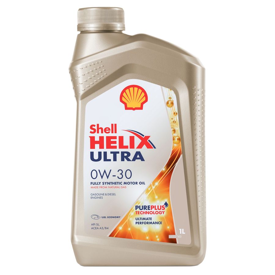 Моторное масло Shell Helix Ultra 550046354 0W30 1л