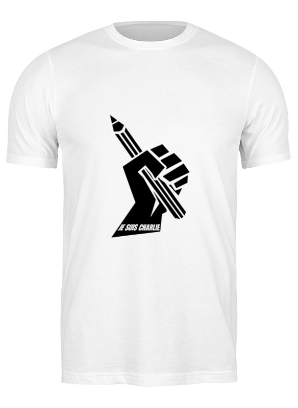 

Футболка мужская Printio Je suis charlie, я шарли 3703347 белая L, Белый, Je suis charlie, я шарли 3703347