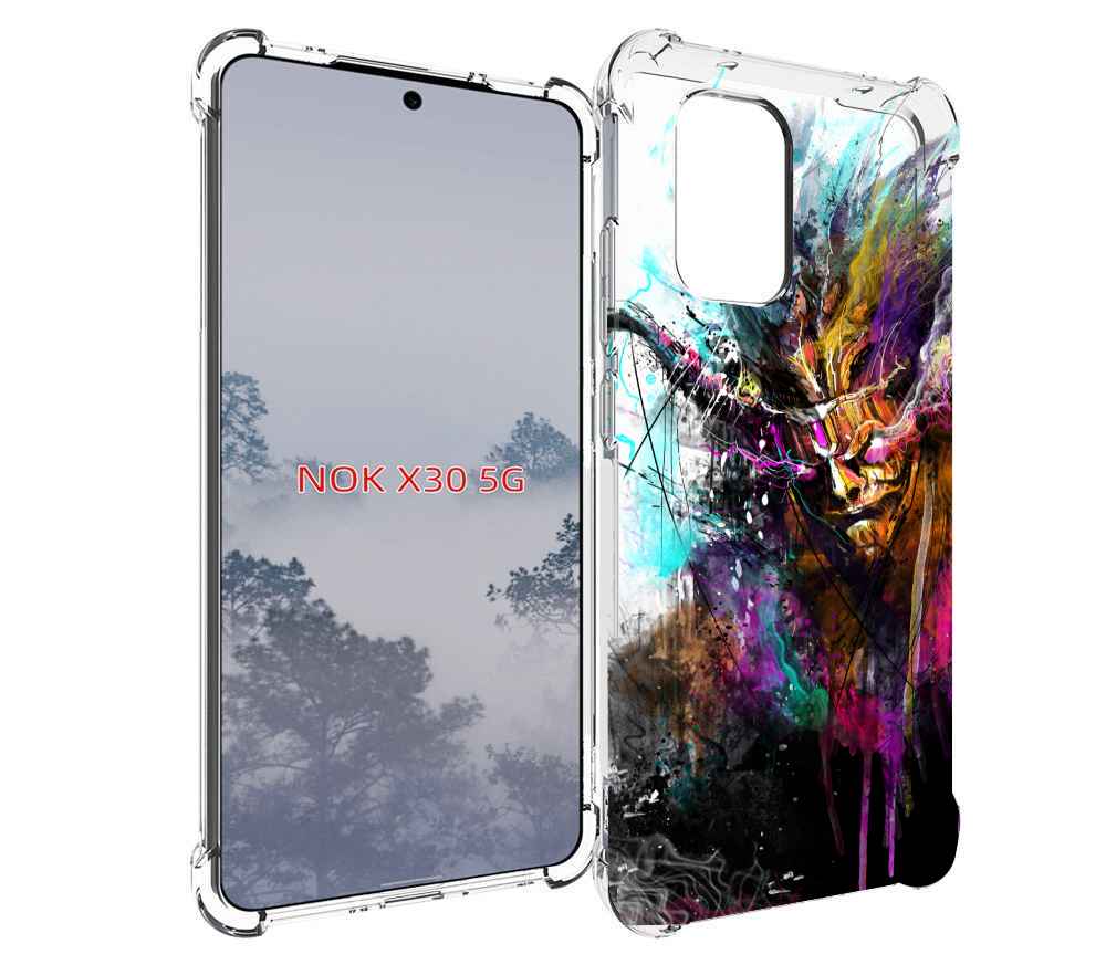 

Чехол MyPads яркий дьявол для Nokia X30 5G, Tocco