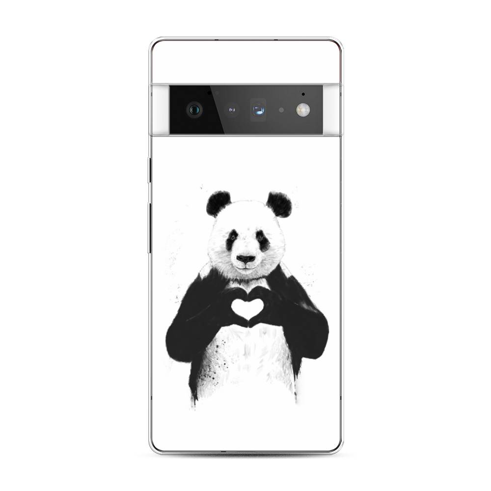 

Чехол Awog на Google Pixel 6 Pro "Панда love", Разноцветный, 270950-10