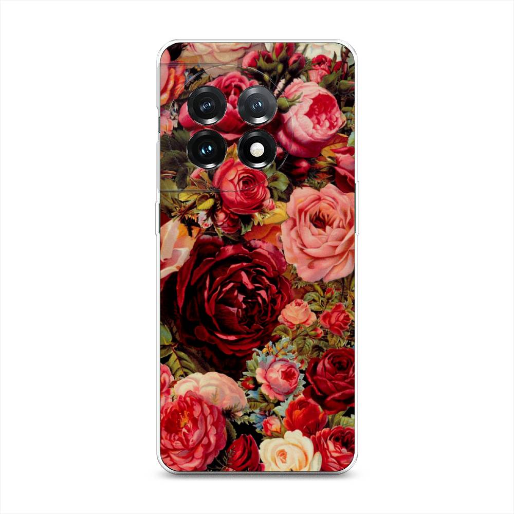 

Чехол Awog на OnePlus 11 "Розы винтажные", 153650-8