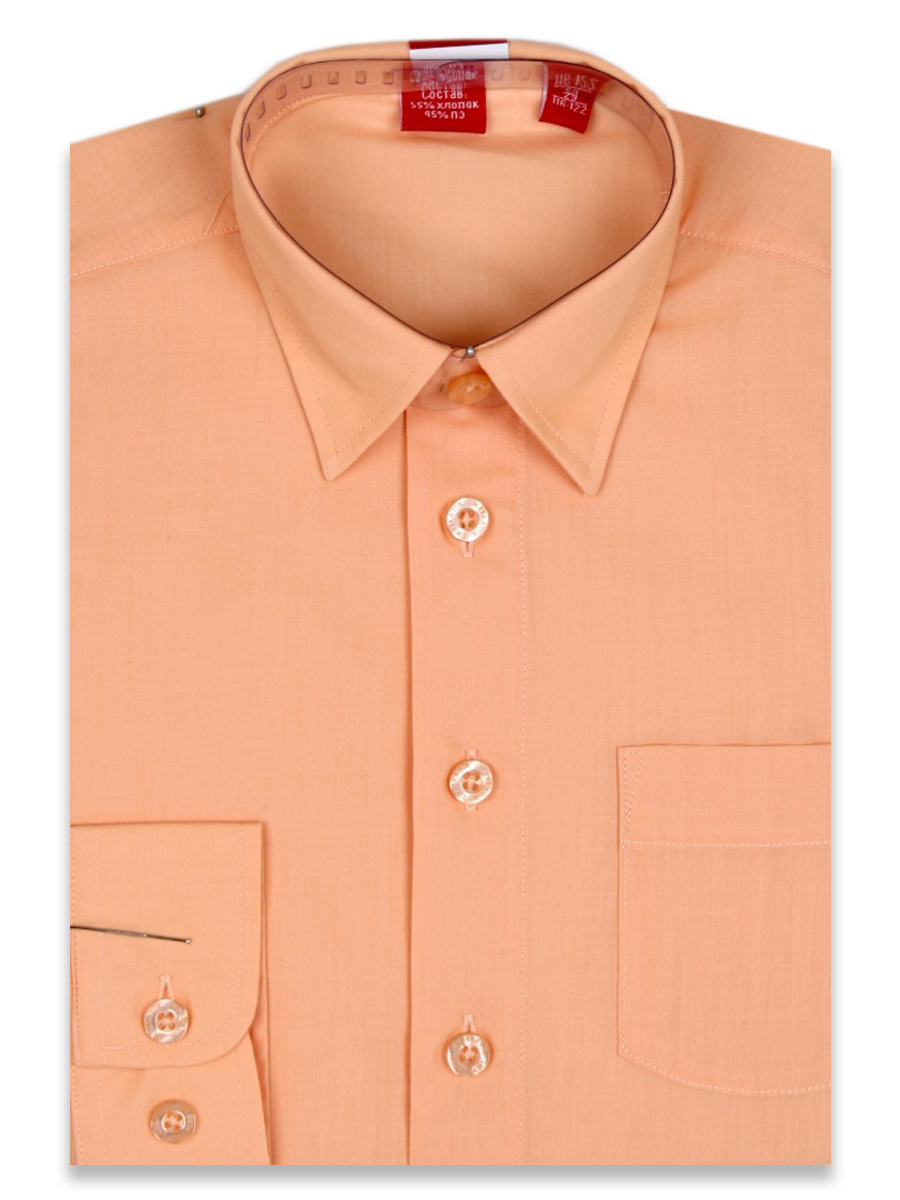фото Рубашка детская imperator mic, цвет оранжевый, размер 92
