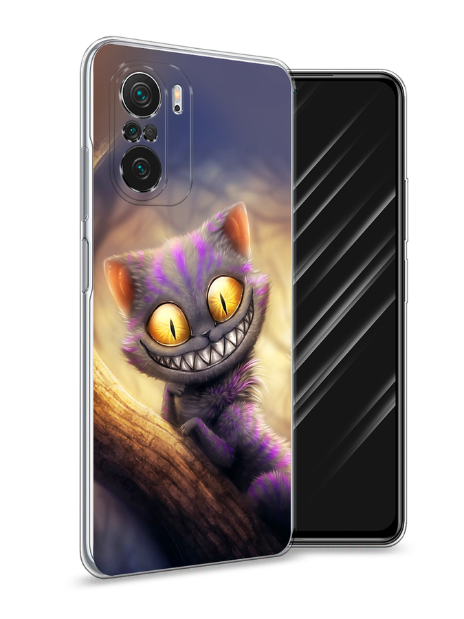 

Чехол Awog на Poco F3/Redmi K40/Mi 11i "Cheshire Cat", Разноцветный, 312650-1