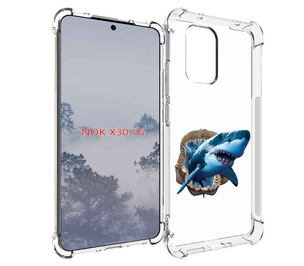 

Чехол MyPads челюсти для Nokia X30 5G, Tocco