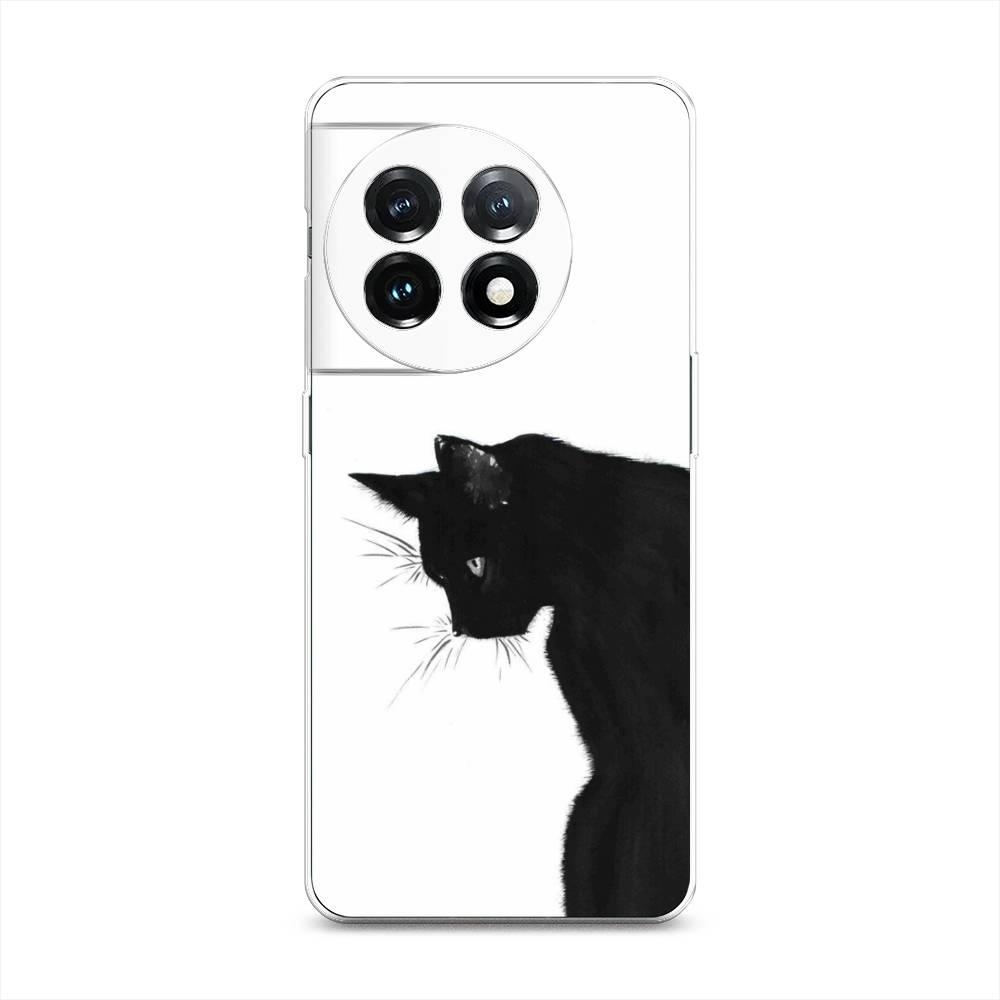 

Чехол Awog на OnePlus 11 "Black cat", Черный;белый, 153650-1