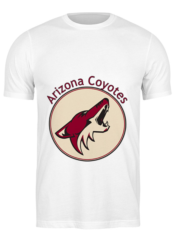 

Футболка унисекс Printio Arizona coyotes белая S, Белый, Arizona coyotes