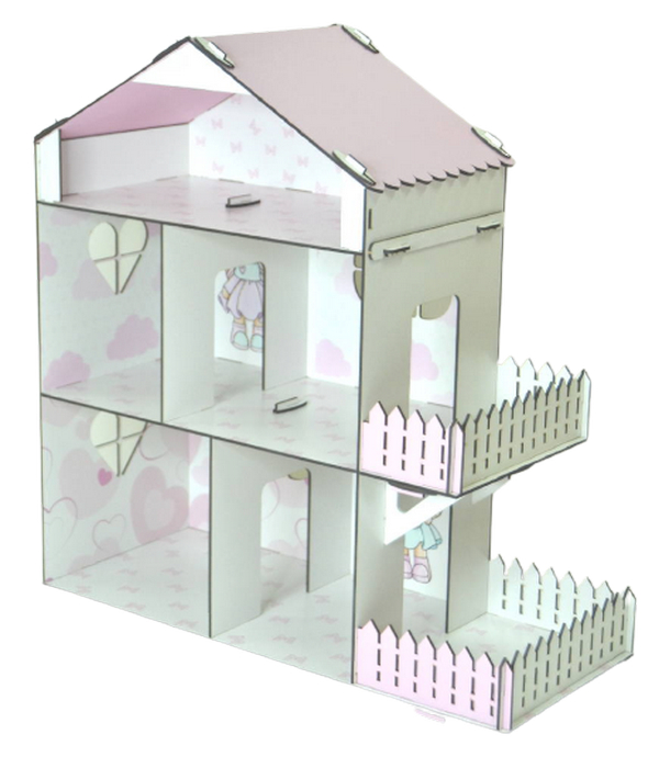 Кукольный дом без мебели Doll Style Коняша